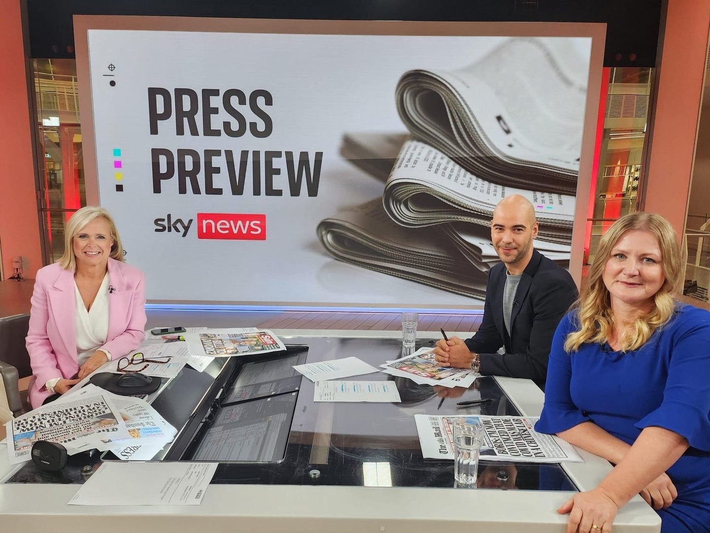 Leon Emirali on the Sky News Press Preview